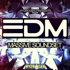 Hy2rogen出品适用于多种电子音乐风格的Massive合成器预置包”EDM MASSIVE SOUNDSET”|Hy2rogen – Massive Soundset Vol.1 (KSD)