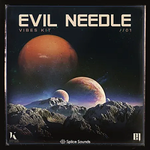 Hip-Hop风格大师级鼓组音色采样包”EVIL NEEDLE Vibes Kit 1″|Splice Sounds厂牌携手知名制作人Evil Needle联合出品