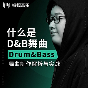 什么是D&B舞曲?Drum&Bass舞曲制作解析与实战|蝙蝠电音公开课回放