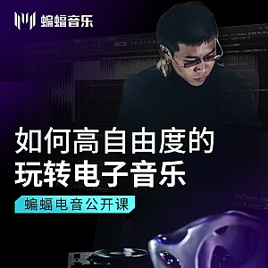 如何高自由度的玩转电子音乐 | 蝙蝠音乐公开课