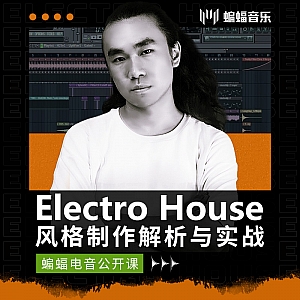 Electro House风格制作解析与实战 | 蝙蝠电音公开课