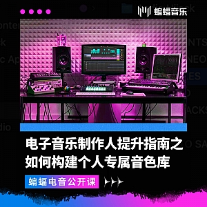 电子音乐制作人提升指南之如何构建个人专属音色库 | 高效管理音色库,提高效率并释放创意潜力 | 蝙蝠电音公开课